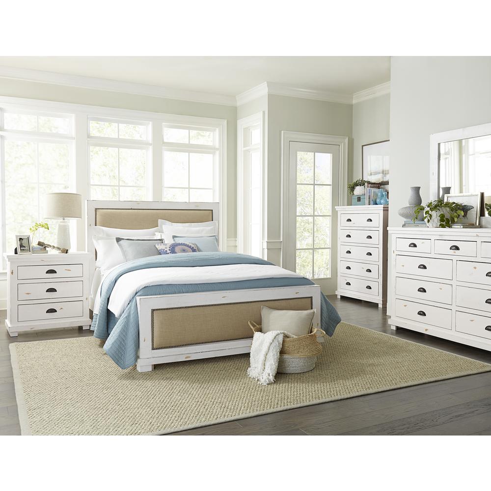 King Upholstered  Bed. Picture 3