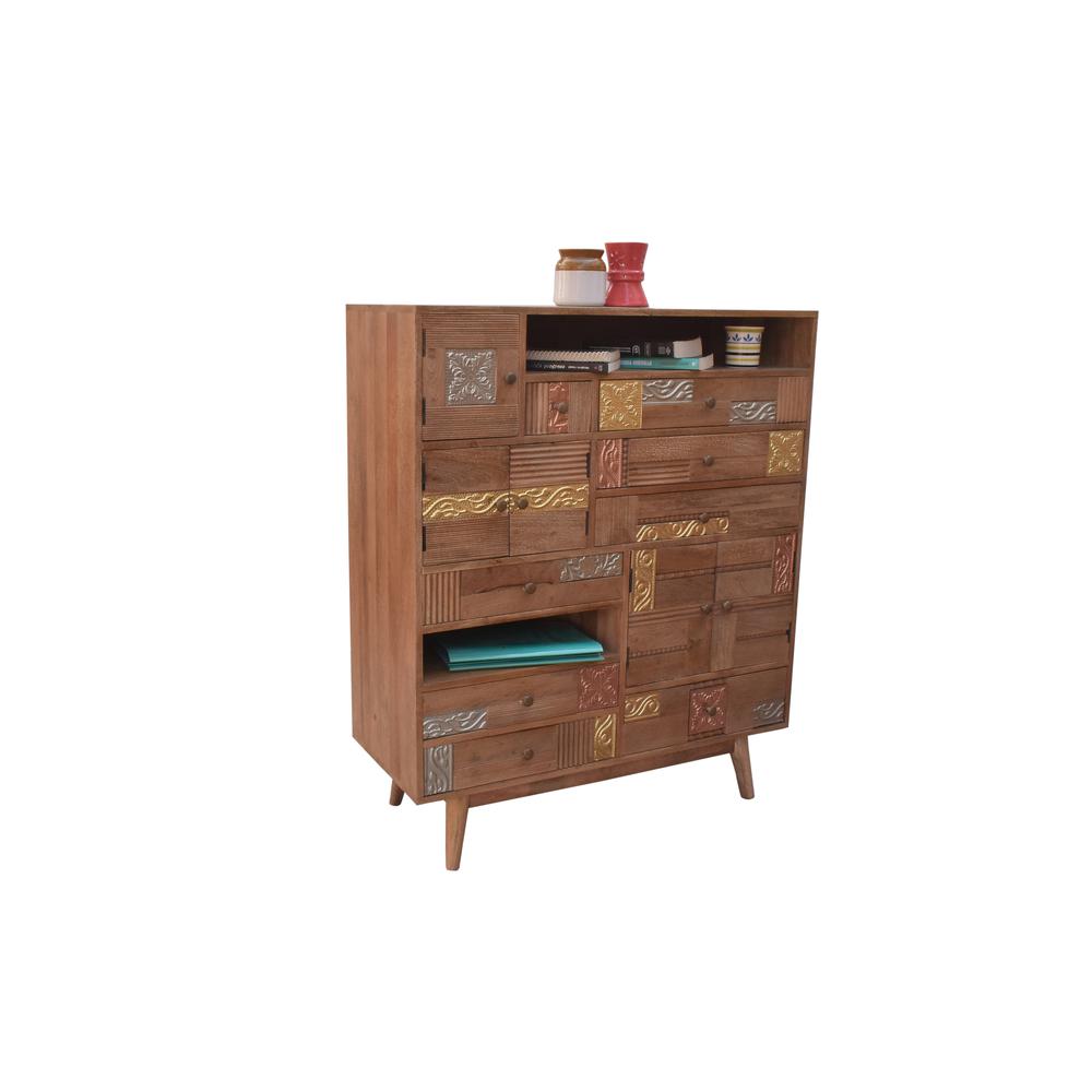 Drawer Chest - Tan. Picture 1