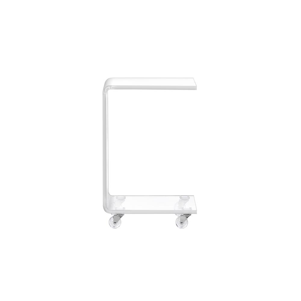 Acrylic Chairside Table. Picture 2