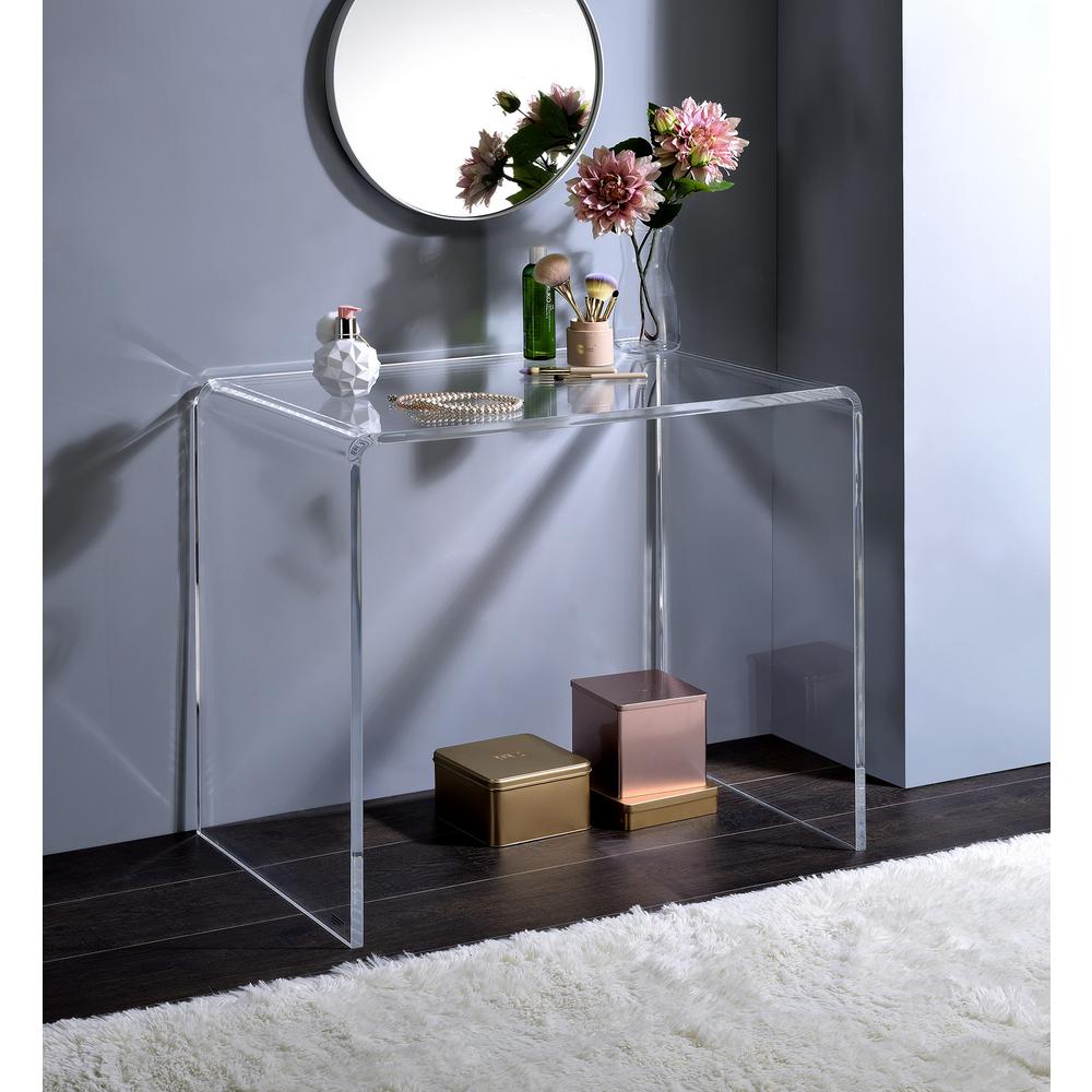 Acrylic Desk/Vanity Small. Picture 3