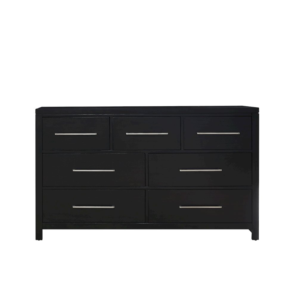Drawer Dresser, Black. Picture 1