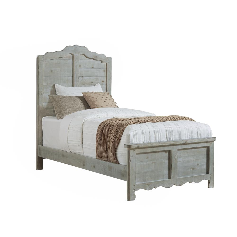 Twin Panel Bed. Picture 1
