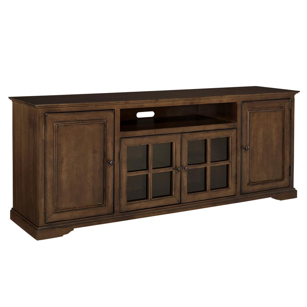 82 Inch Console - Auburn Cherry. Picture 1