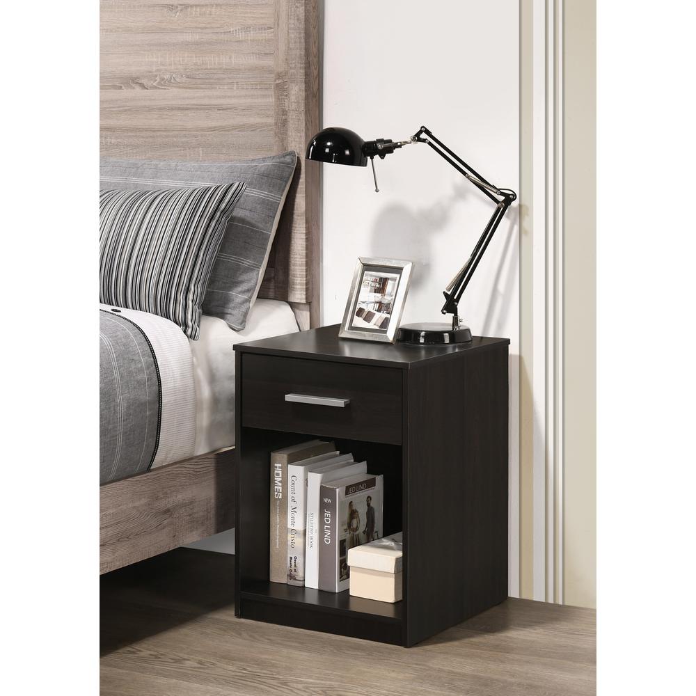 Nightstand w/ Drawer. Picture 1