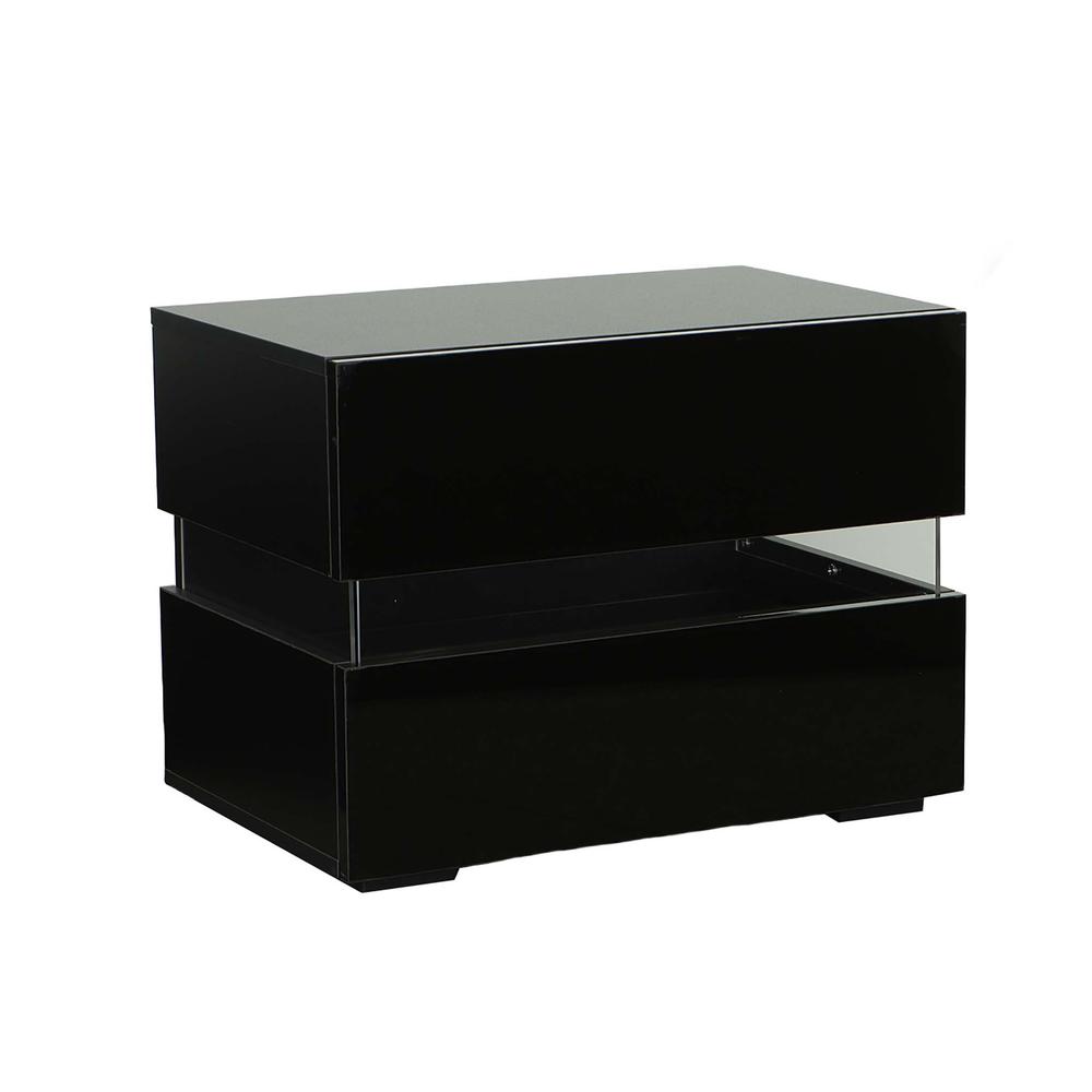 Nightstand W/Led Light. Picture 2