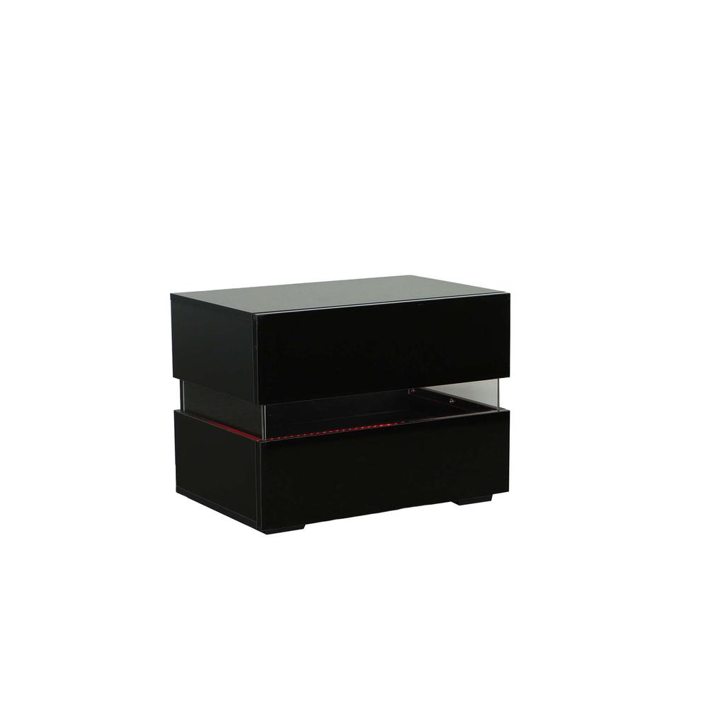 Nightstand W/Led Light. Picture 4