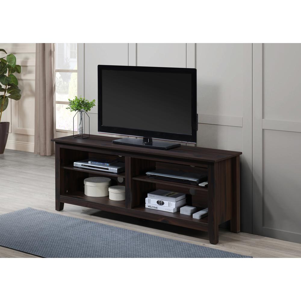 58 Inch Console , Mahagony. Picture 4