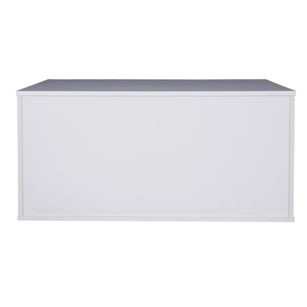 Cat Litter Box Enclosure - White. Picture 2