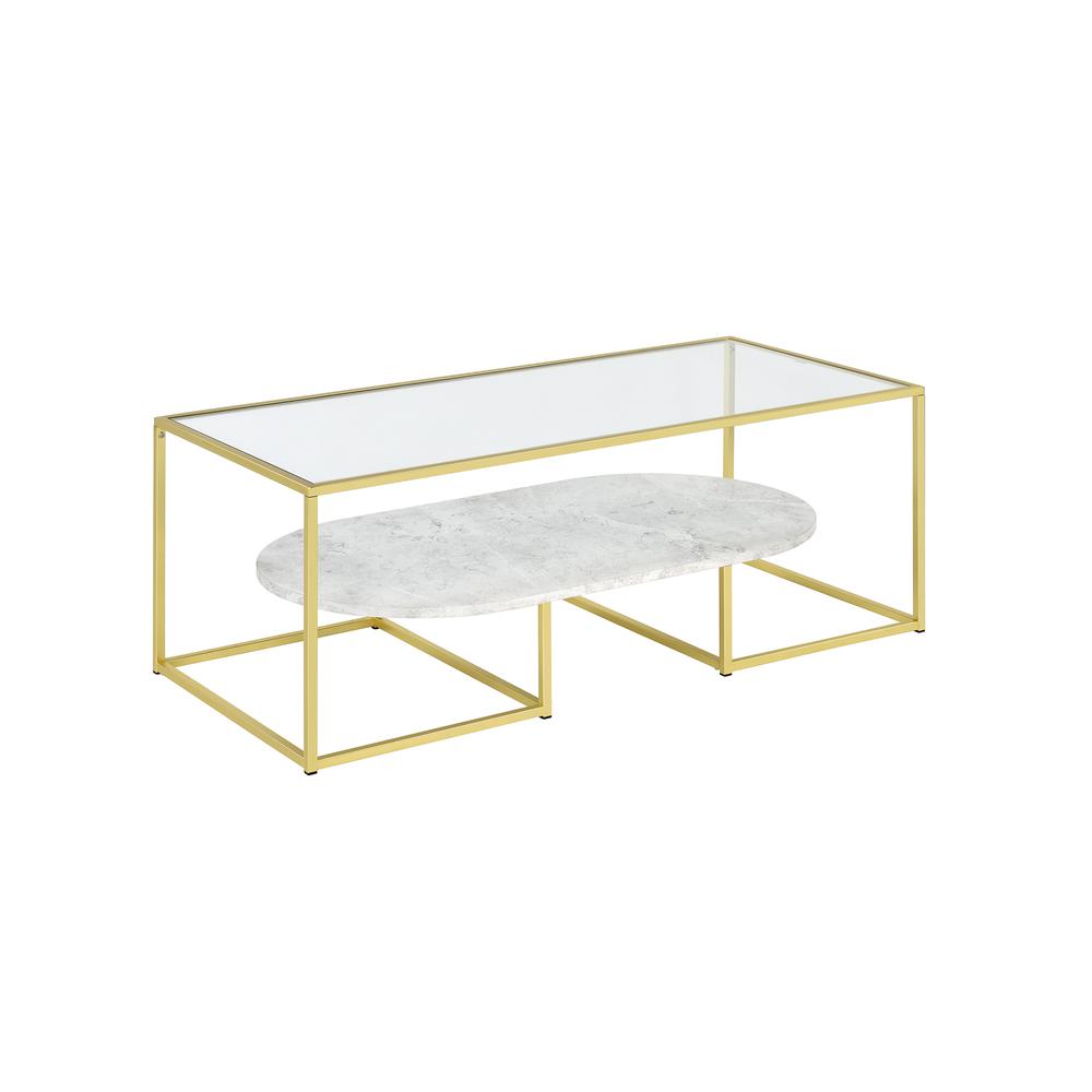 Cocktail Table, Gold. Picture 2