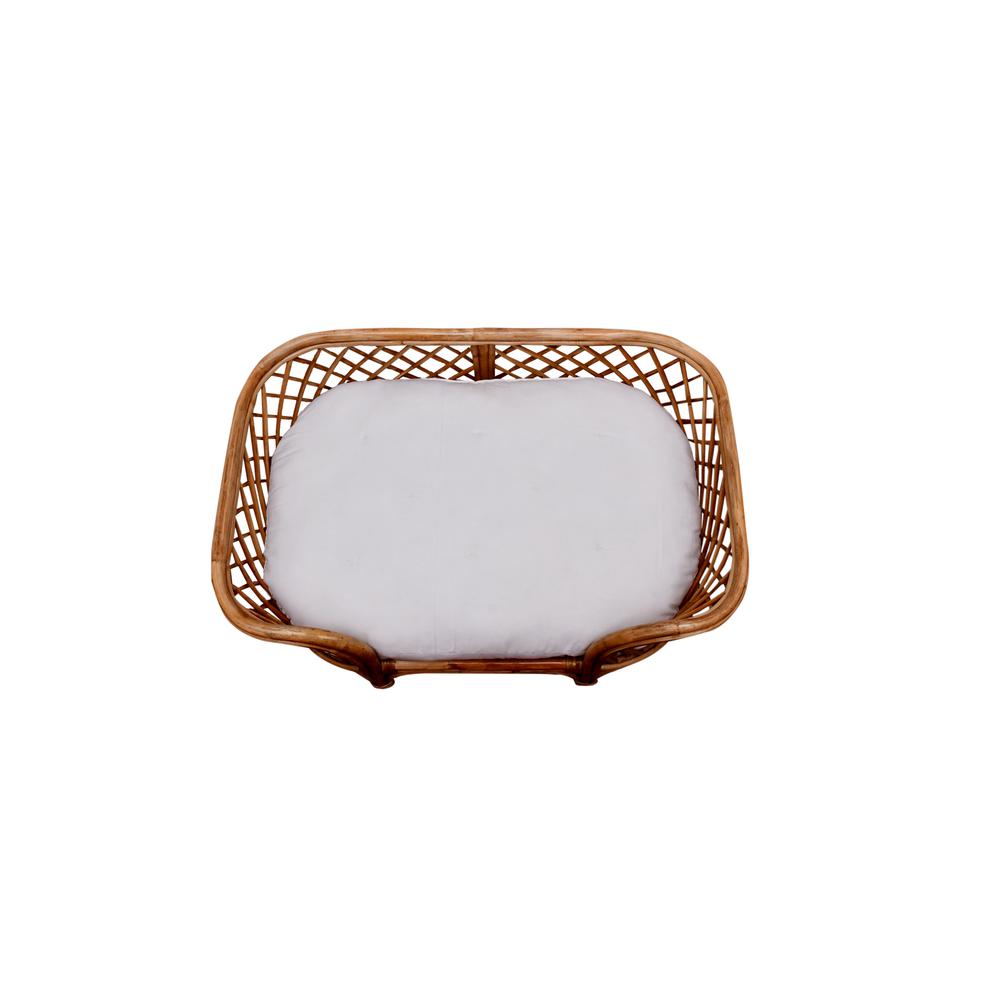 Rattan Pet Bed W/Cushion. Picture 5