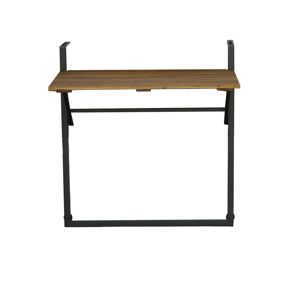 Balcony Table, Natural. Picture 1