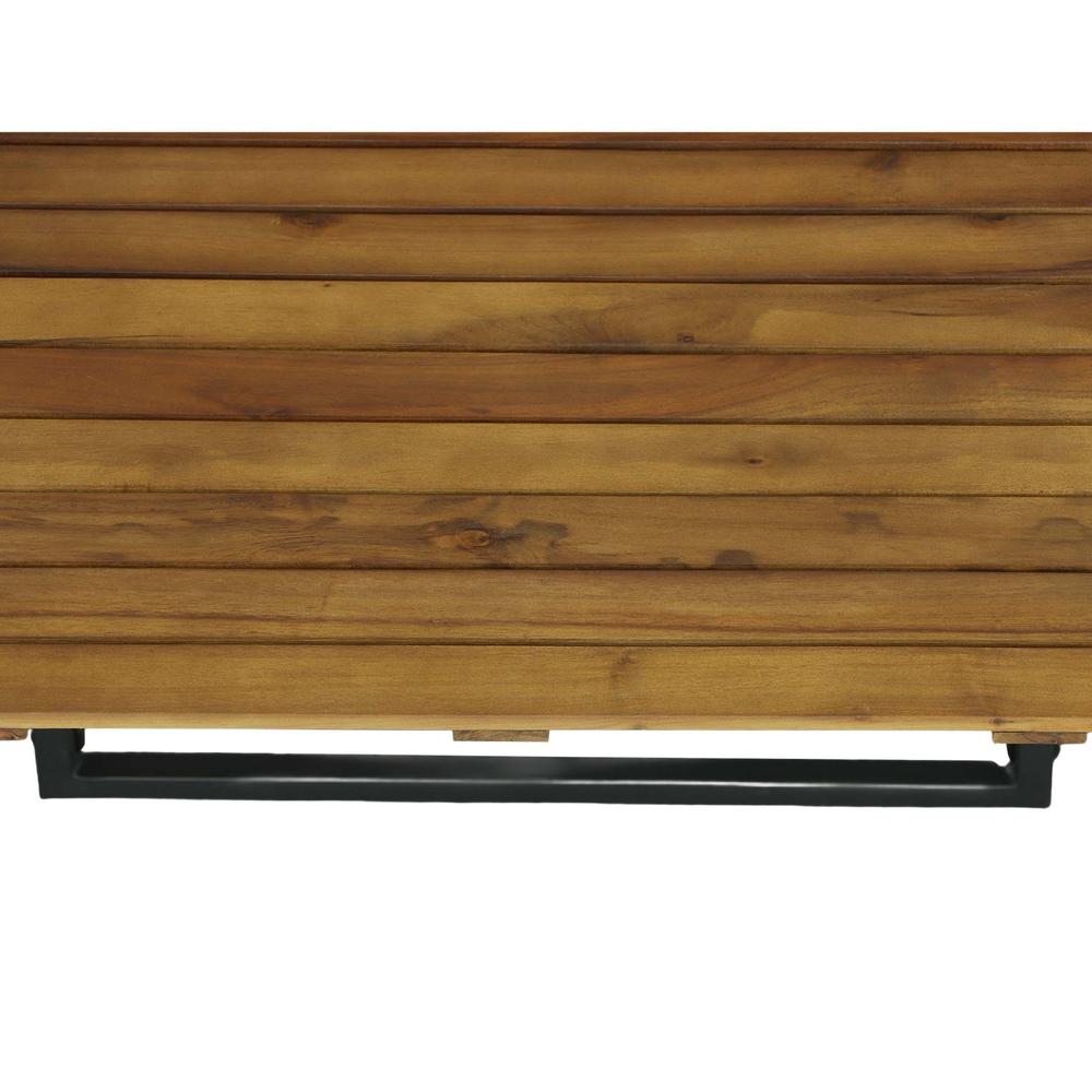 Balcony Table, Natural. Picture 3