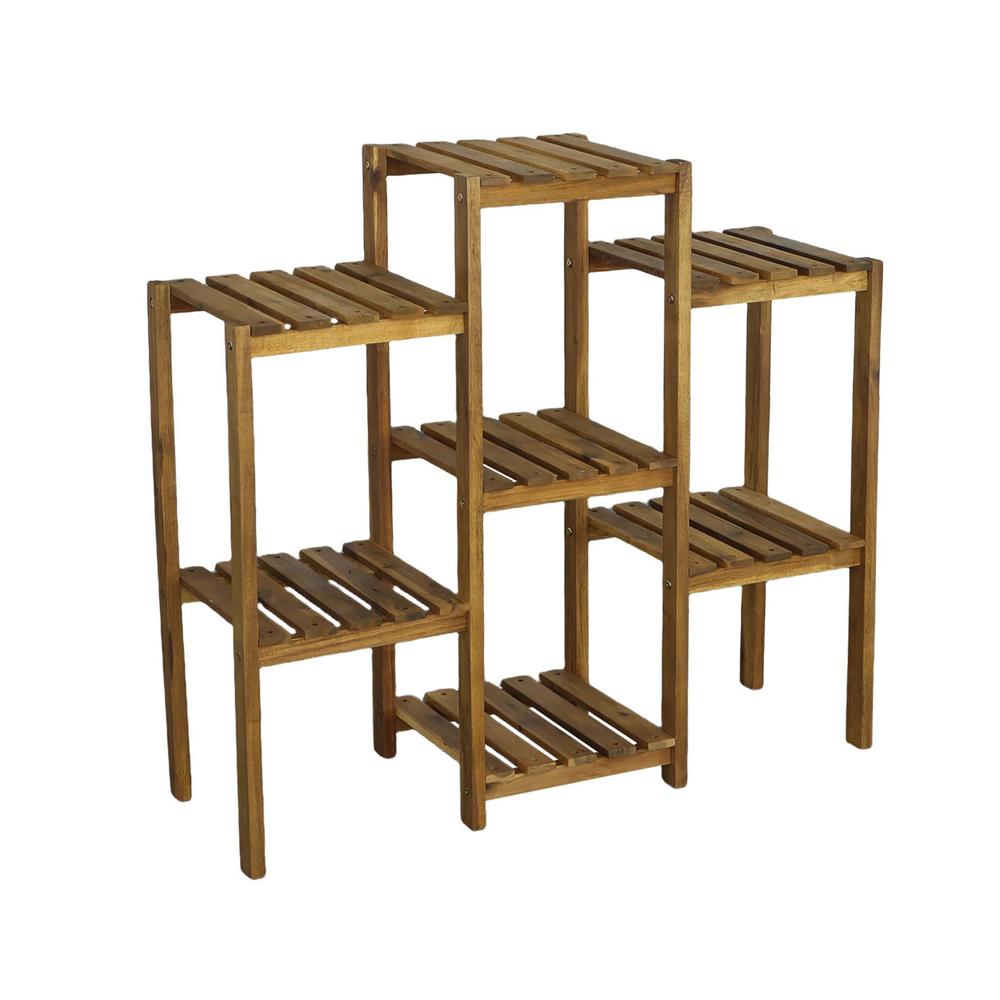 Multi-Tiered Planter , Natural. Picture 2