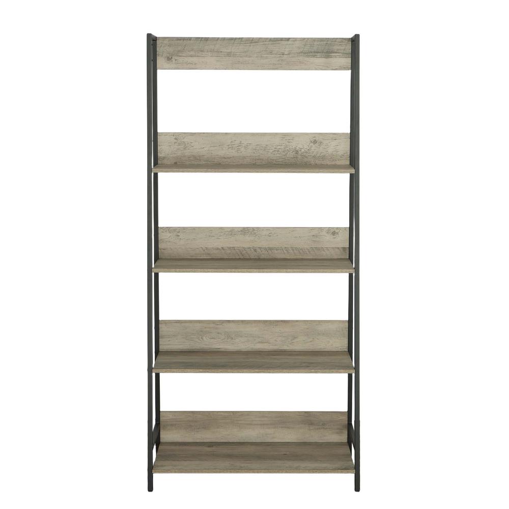 Accent Bookshelf, Driftwood/Metal. Picture 1