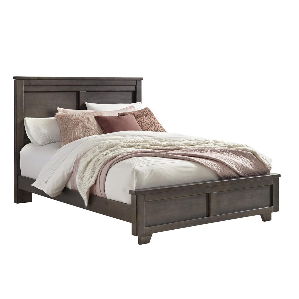 Queen Panel Bed. Picture 1