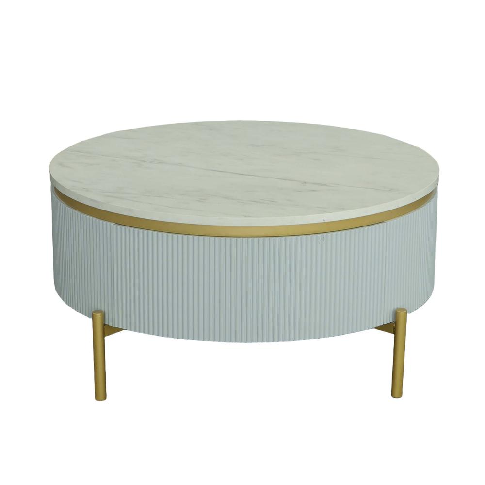 Round Cocktail Table. Picture 1
