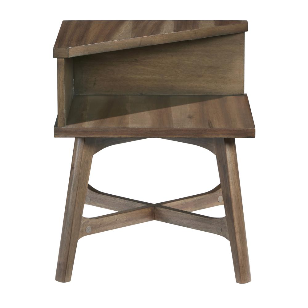 Chairside Table - Brown. Picture 2