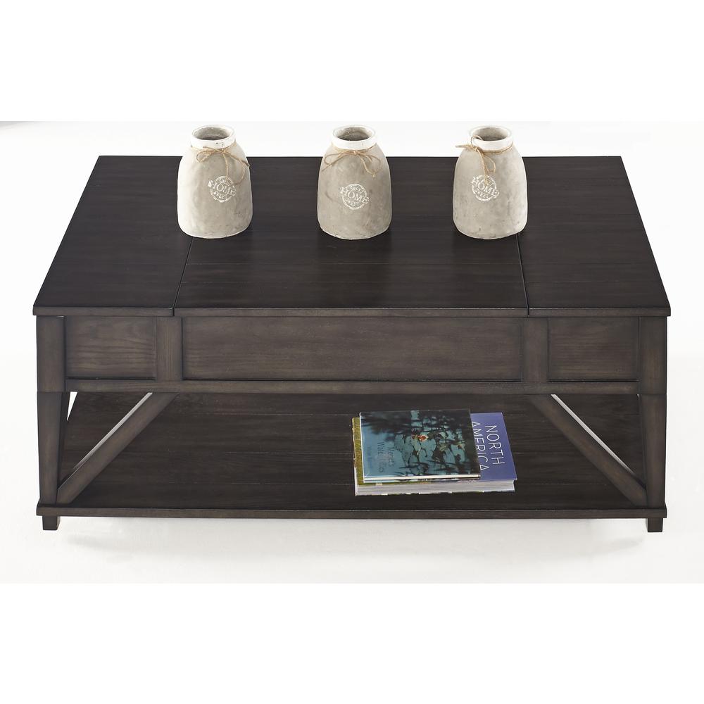 Lift-Top Cocktail Table. Picture 1