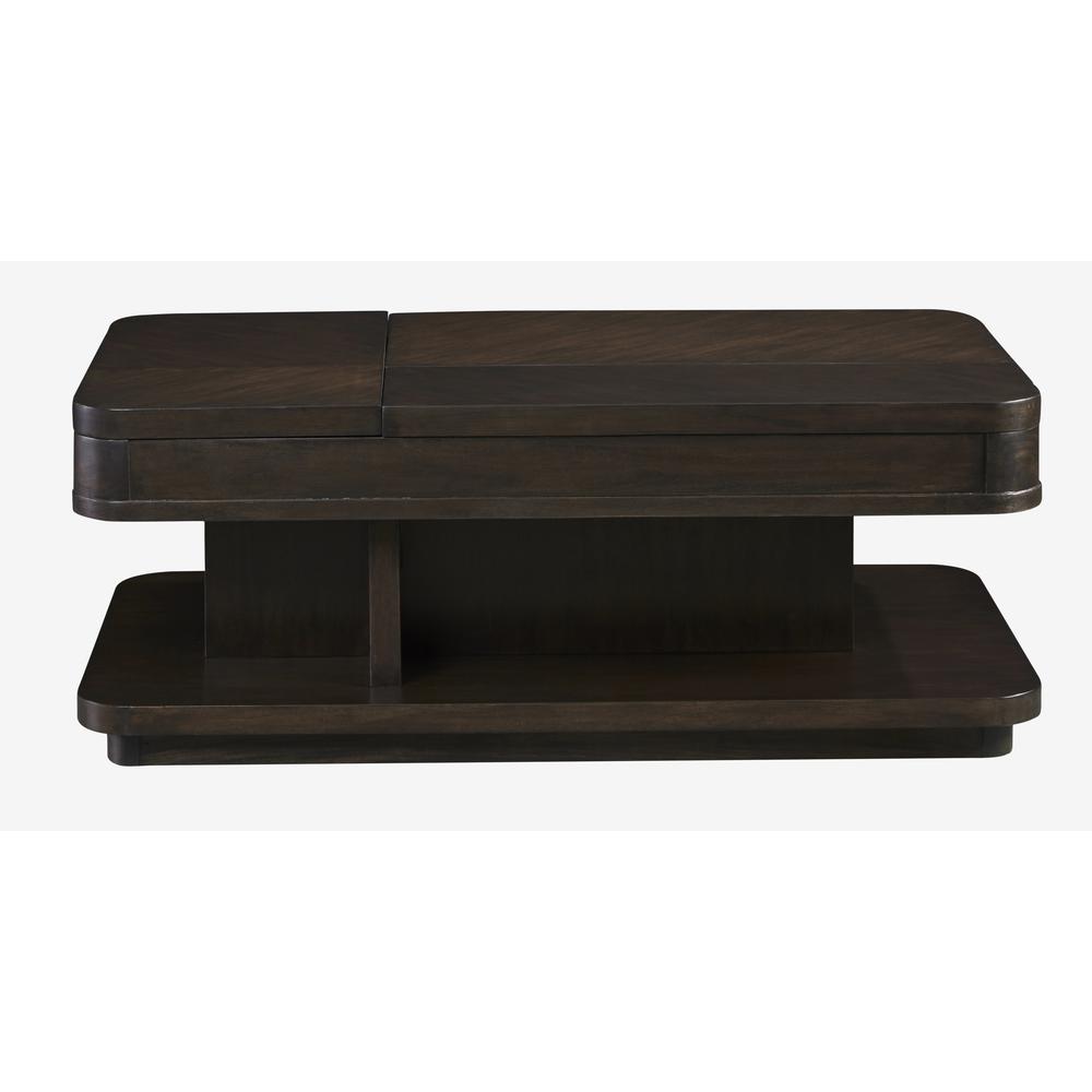 Rectangular Double-Lift Cocktail Table. Picture 2