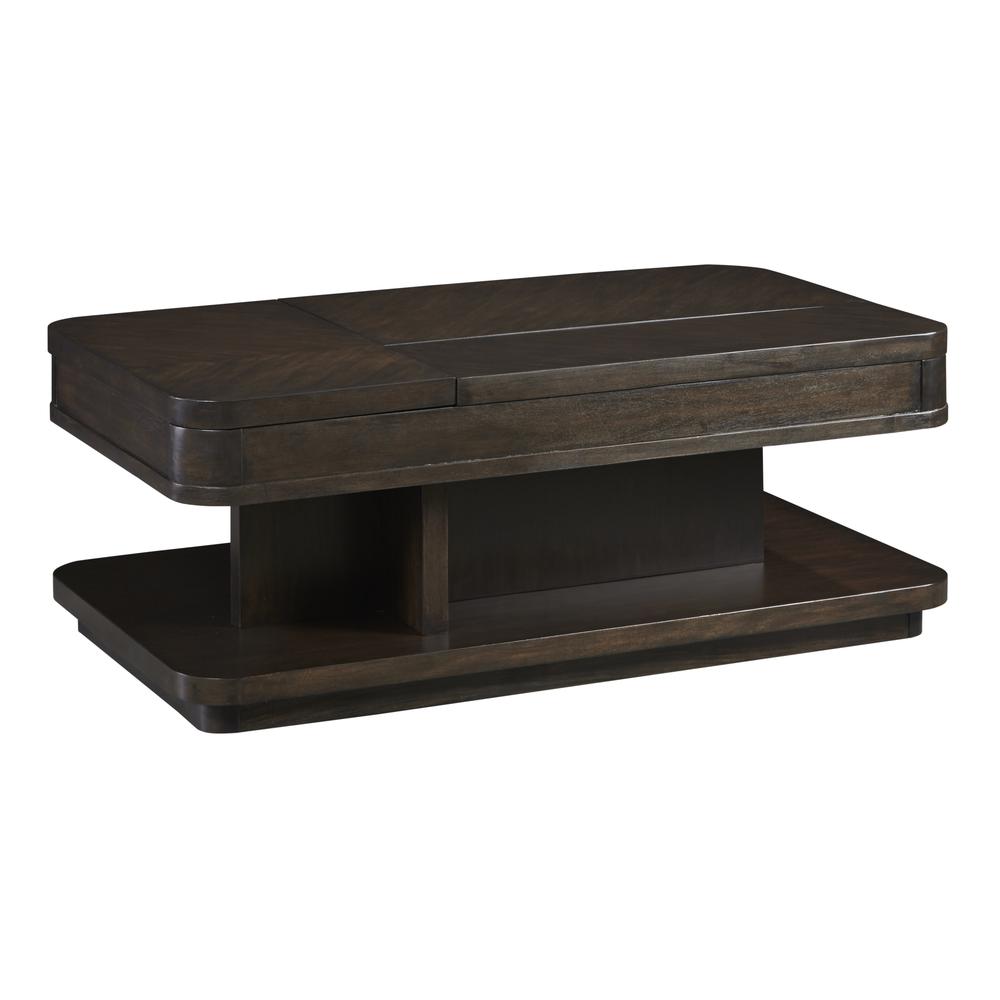 Rectangular Double-Lift Cocktail Table. Picture 3