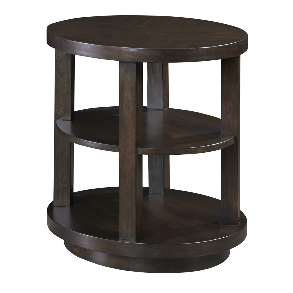 Oval End Table. Picture 2
