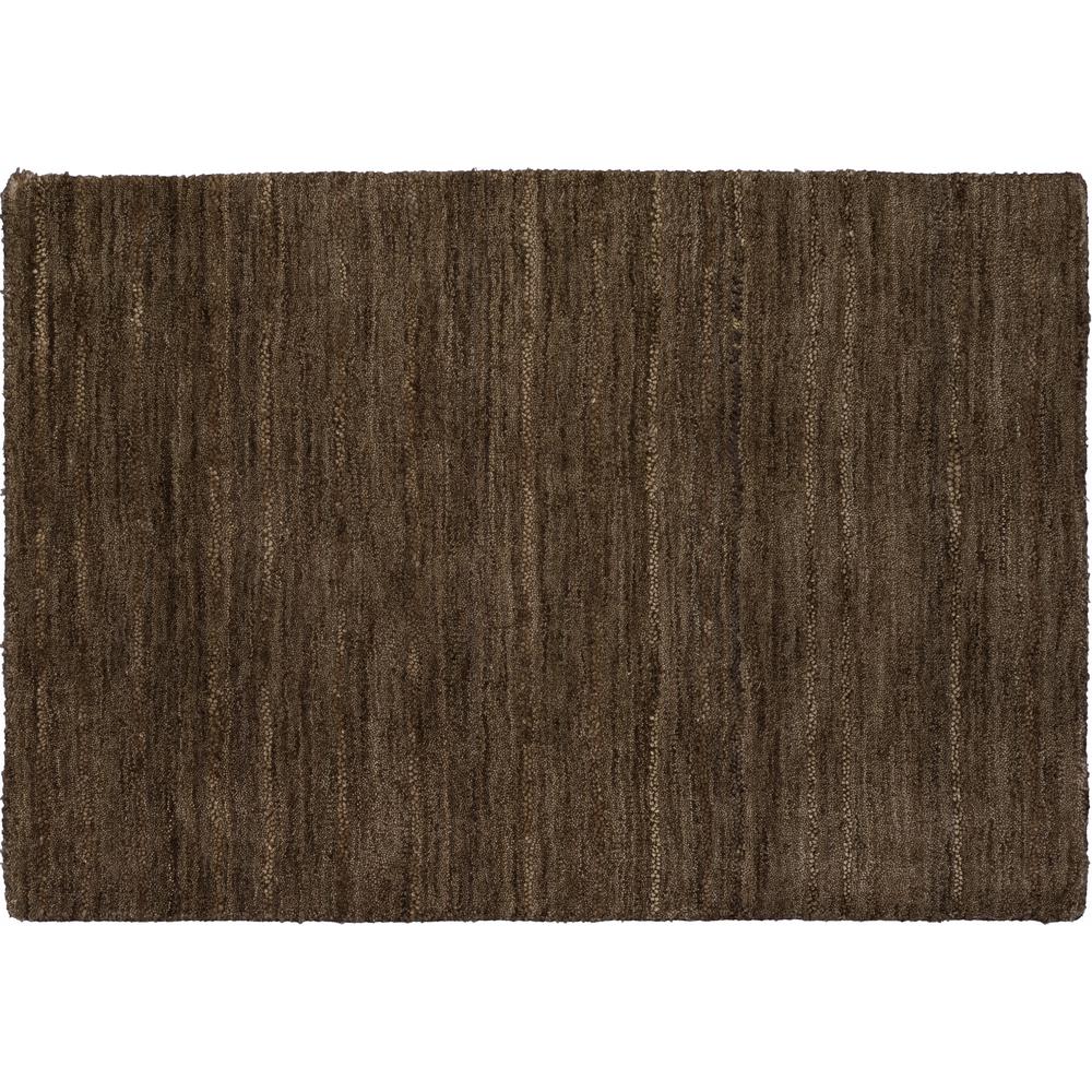Rafia RF100 Chocolate 2' x 3' Rug. Picture 1