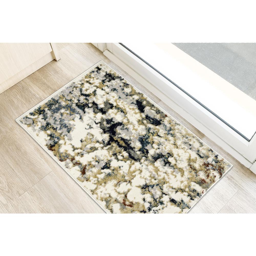 Karma KM26 Multi 1'8" x 2'6" Rug. Picture 2
