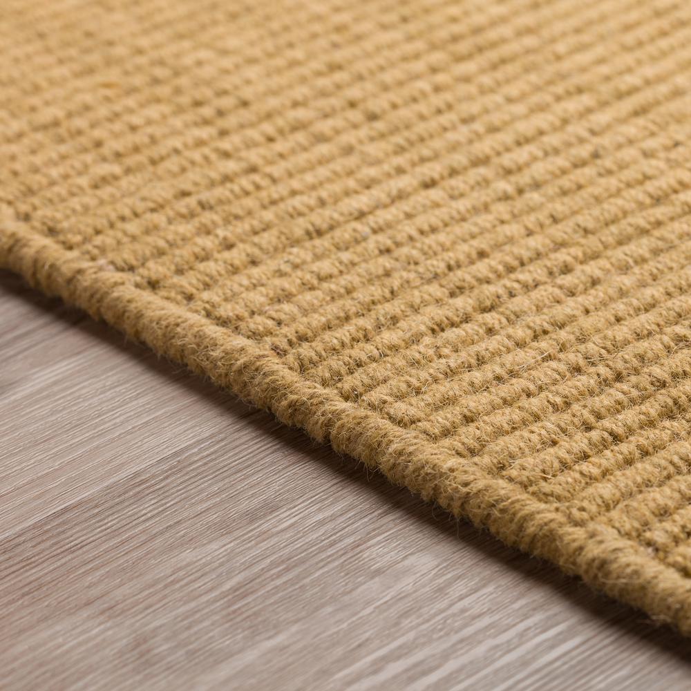 Monaco Sisal MC100 Gold 2'3" x 7'6" Runner Rug. Picture 10