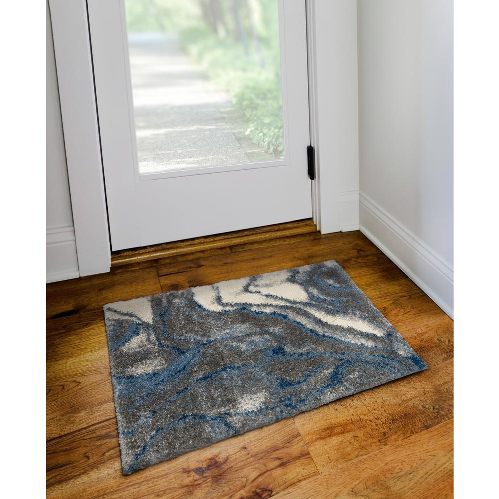 Orleans OR12 River Rock 1'8" x 2'6" Rug. Picture 2