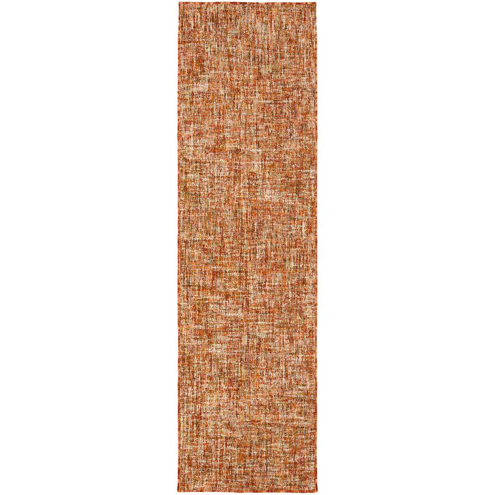 Mateo ME1 Paprika 2'3" x 7'6" Runner Rug. Picture 1