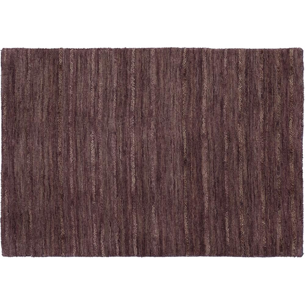 Rafia RF100 Plum 2' x 3' Rug. Picture 1