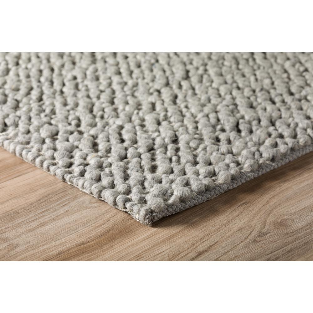 Gorbea GR1 Silver 2'3" x 7'6" Runner Rug. Picture 4