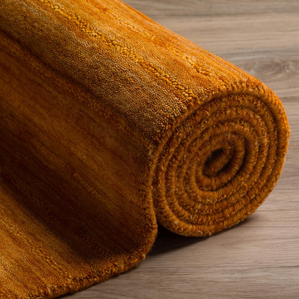 Rafia RF100 Mandarin 2'3" x 7'6" Runner Rug. Picture 10