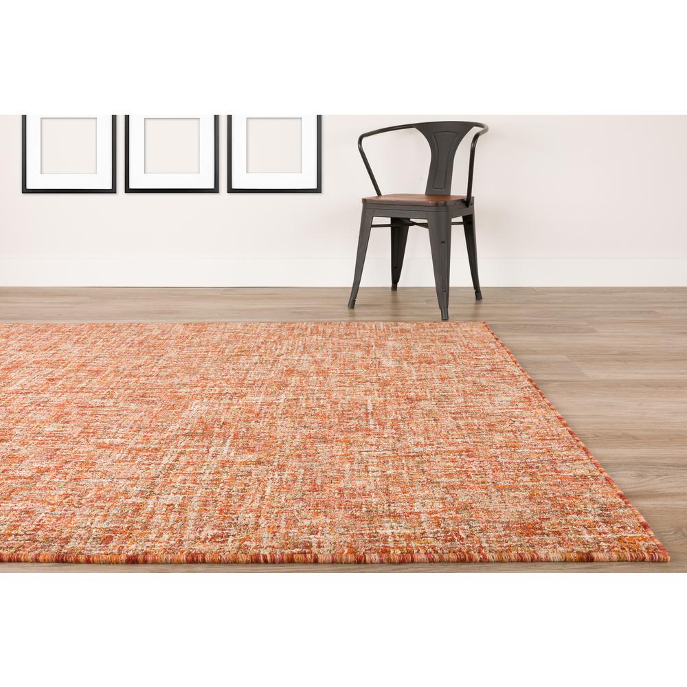 Mateo ME1 Paprika 2'3" x 7'6" Runner Rug. Picture 9