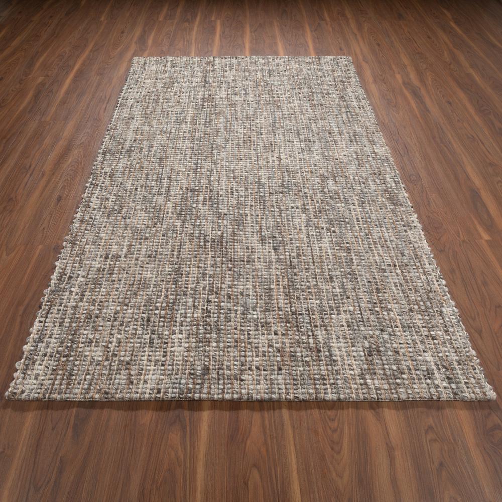 Bondi BD1 Coffee 2'3" x 7'6" Runner Rug. Picture 12