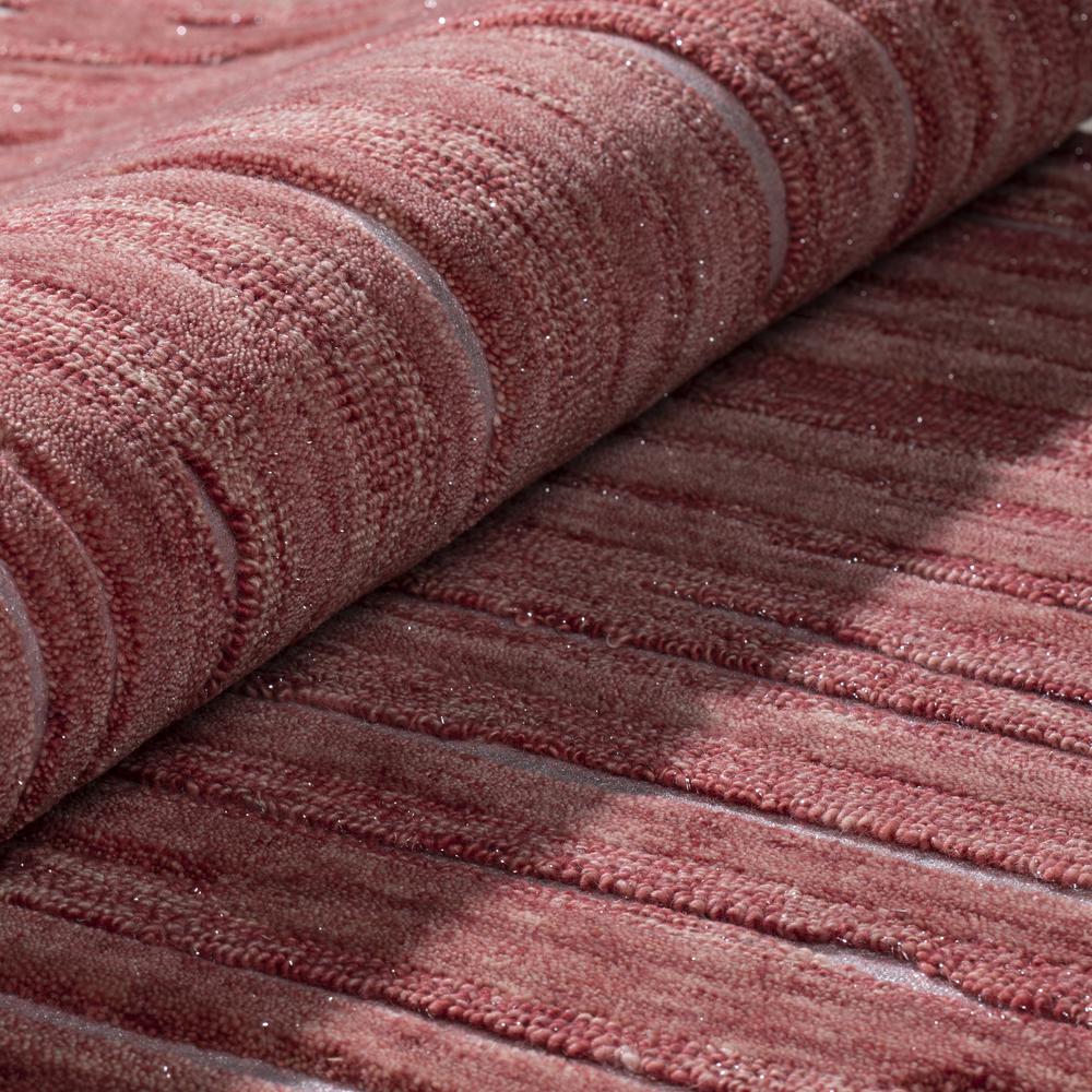 Vibes VB1 Pink 2'3" x 7'6" Runner Rug. Picture 6