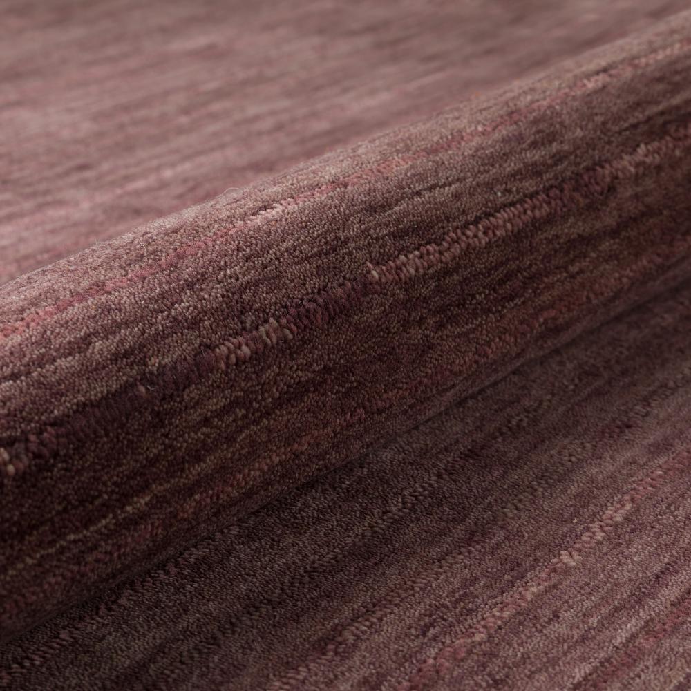 Rafia RF100 Plum 2'3" x 7'6" Runner Rug. Picture 6