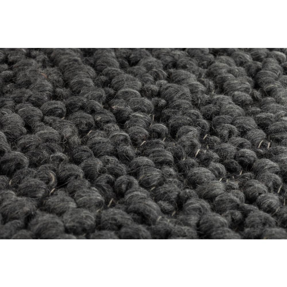 Gorbea GR1 Charcoal 2'3" x 7'6" Runner Rug. Picture 8