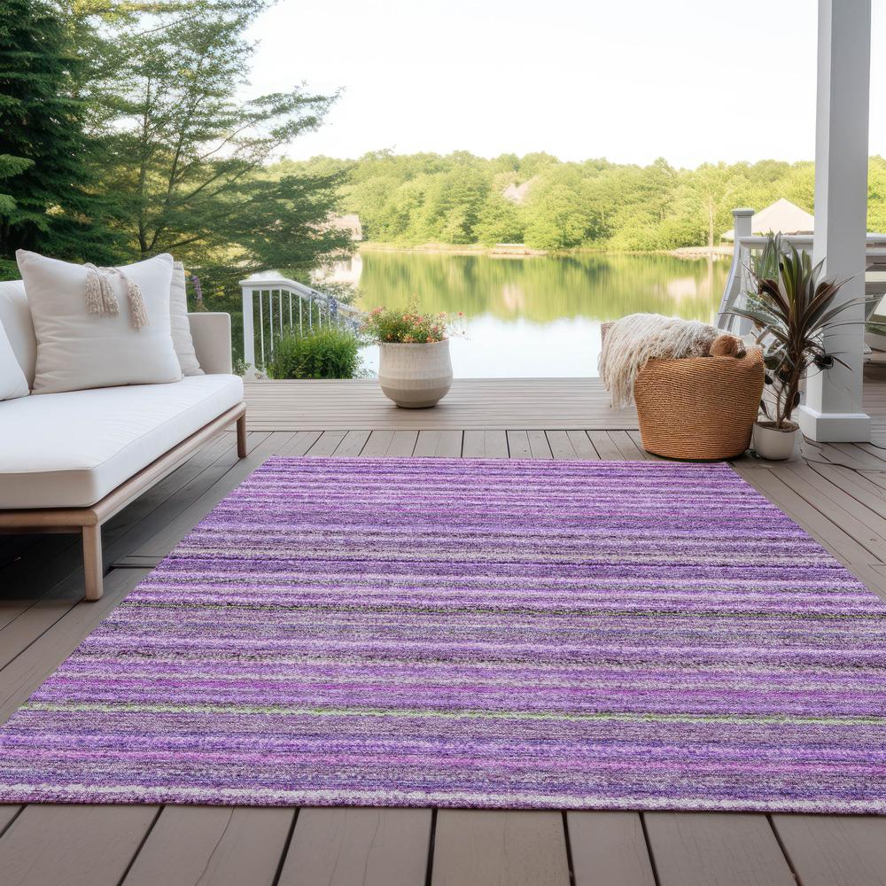 Chantille ACN598 Purple 10' x 14' Rug. Picture 8