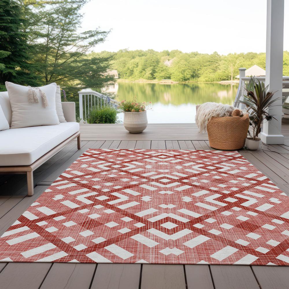 Chantille ACN616 Red 10' x 14' Rug. Picture 8