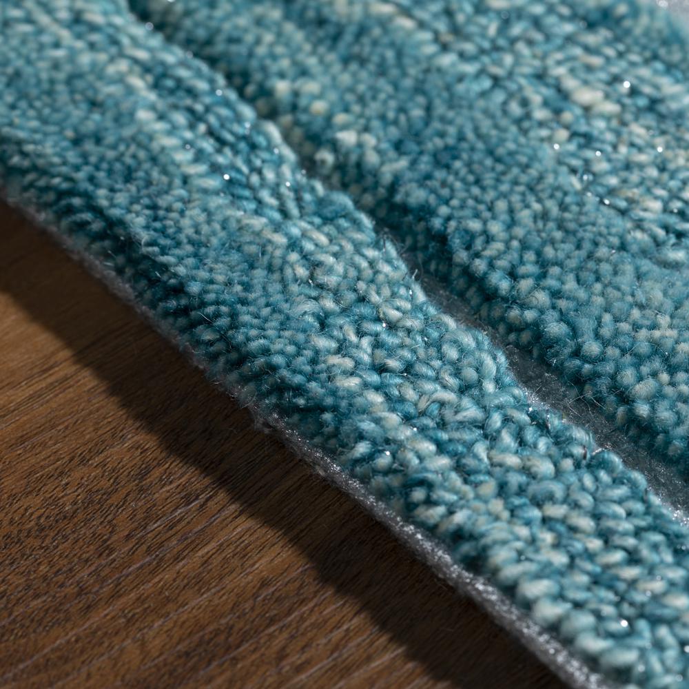 Vibes VB1 Blue 2'3" x 7'6" Runner Rug, VB1TE2X8. Picture 11