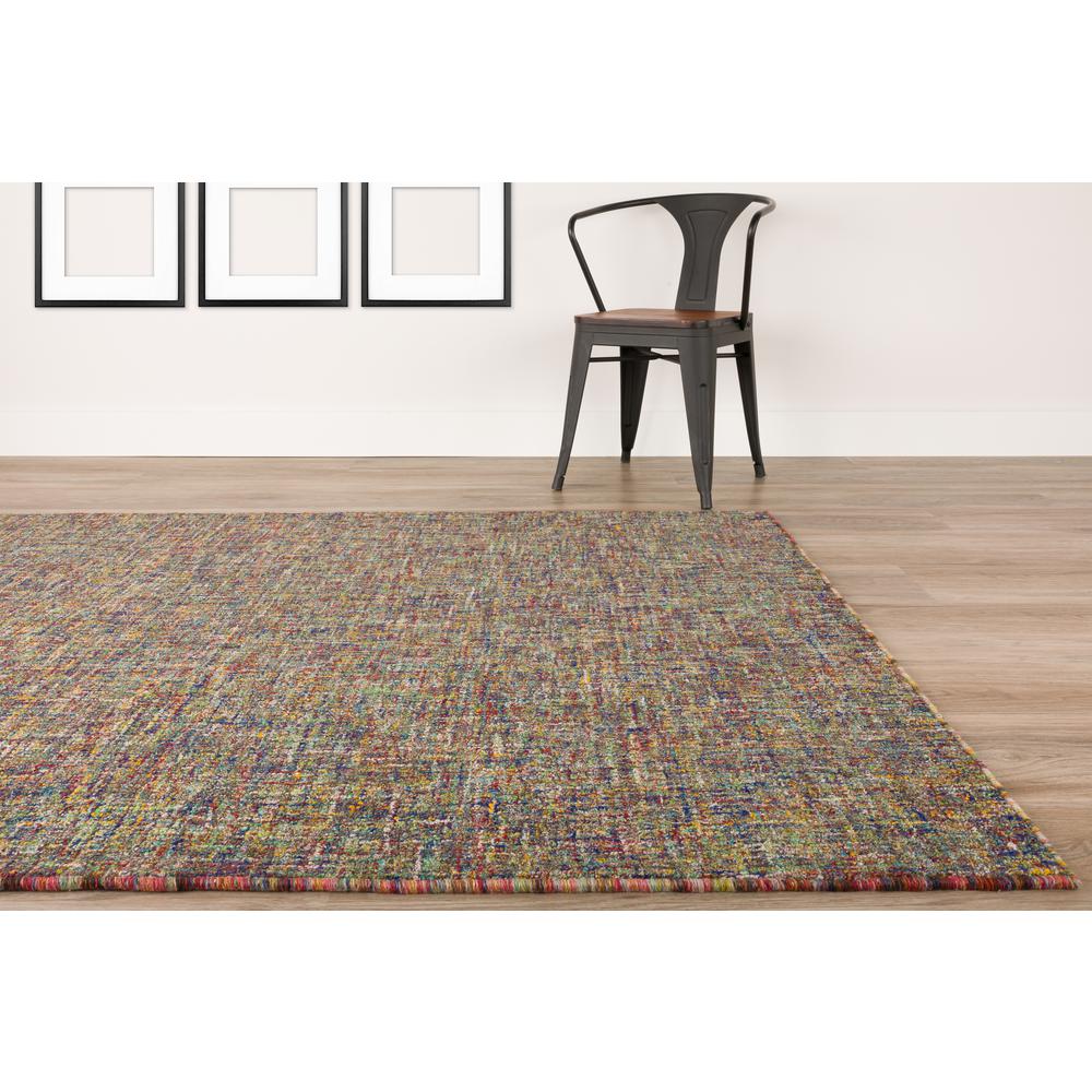 Mateo ME1 Confetti 2'3" x 7'6" Runner Rug. Picture 9