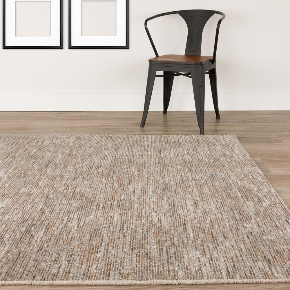 Arcata AC1 Mocha 2'3" x 7'6" Runner Rug. Picture 9