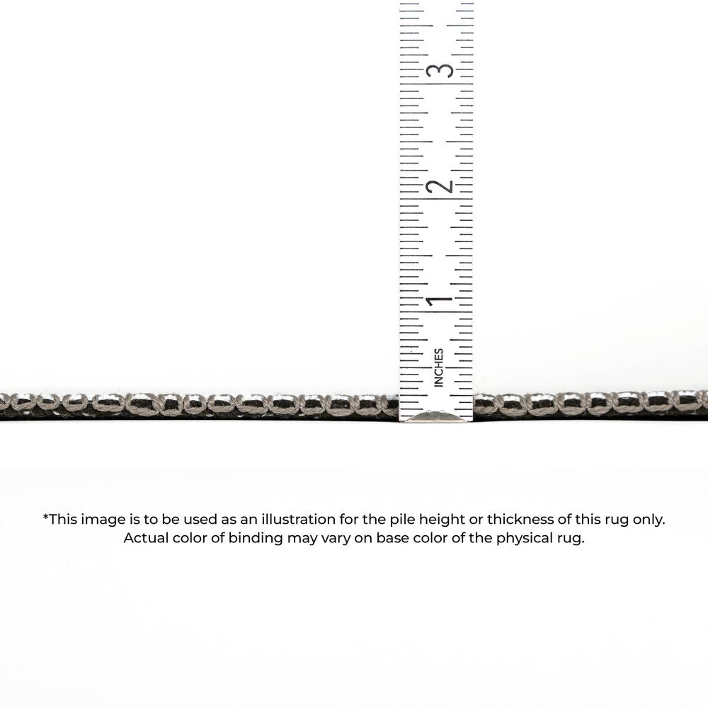 Indoor/Outdoor Laidley LA1 Mist Washable 8' x 8' Rug. Picture 4