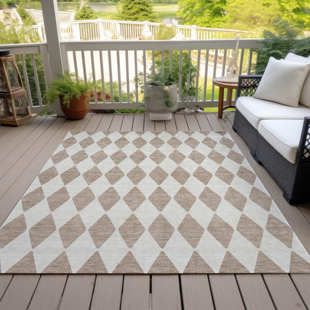 Chantille ACN578 Brown 10' x 14' Rug. Picture 9