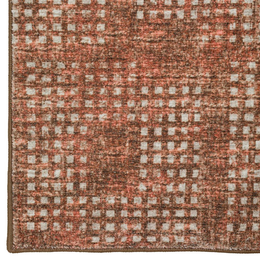 Delano DA1 Paprika 8' x 8' Round Rug. Picture 3