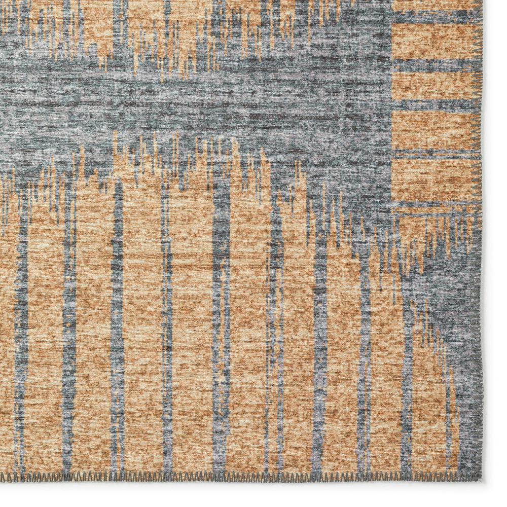 Indoor/Outdoor Sedona SN13 Eclipse Washable 8' x 8' Round Rug. Picture 3