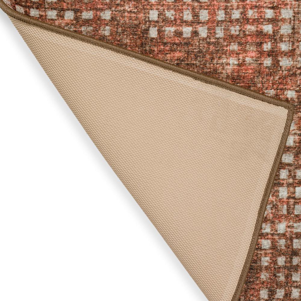 Delano DA1 Paprika 8' x 8' Round Rug. Picture 5
