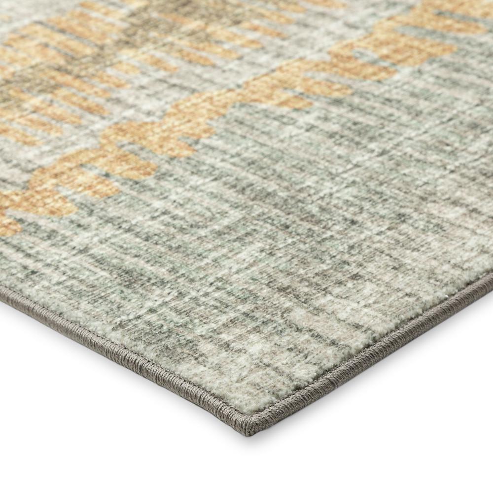 Winslow WL4 Khaki 8' x 8' Round Rug. Picture 4