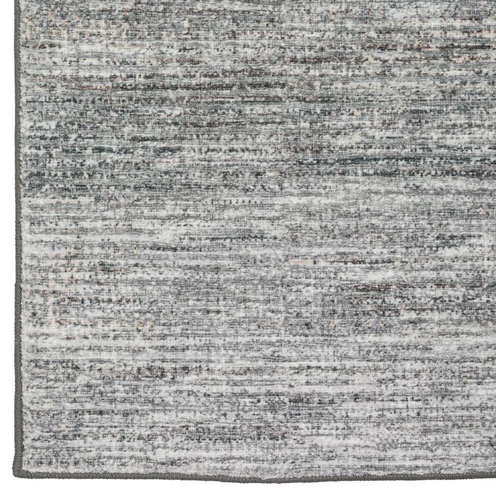 Ciara CR1 Graphite 8' x 8' Round Rug. Picture 3